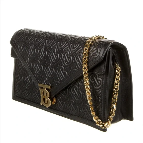 ショルダーバッグ・ポシェット Burberry FW25 Burberry Bags.. Black (8111928 A1189) Burberry Black Leather Shoulder Bag | italist